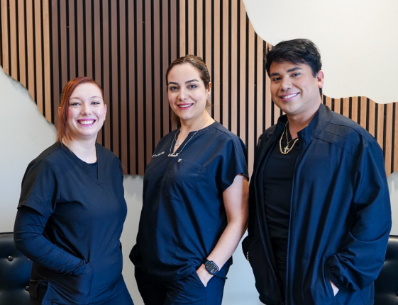 Our amazing dental team